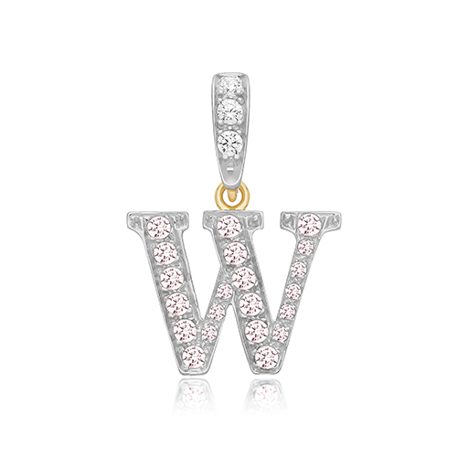 Initial w Pendant