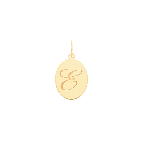 Initial E Pendant