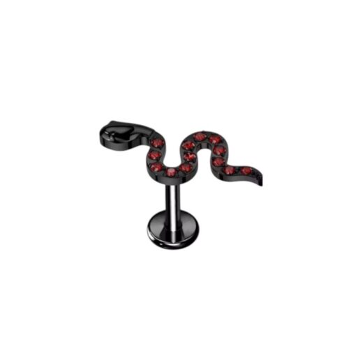 Black Snake Labret Flatback