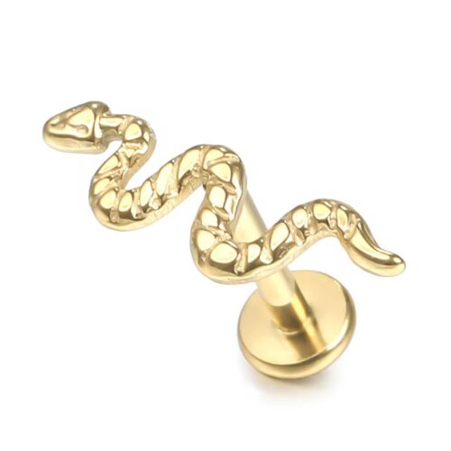 Gold Snake Labret