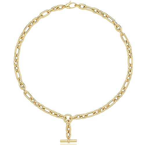 GOLD HOLLOW NECKLACE