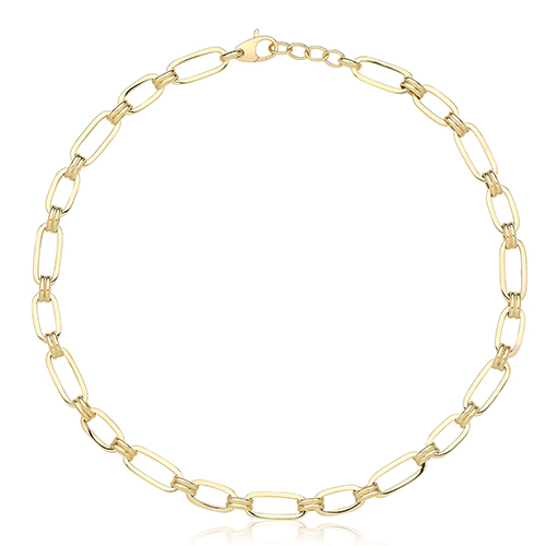 GOLD HOLLOW NECKLACE