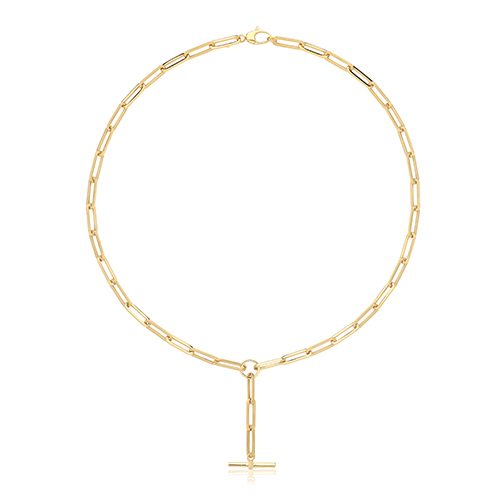 GOLD HOLLOW NECKLACE