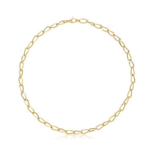 Gold Hollow Necklet