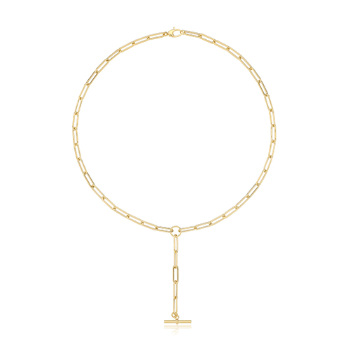 Gold Hollow Necklet