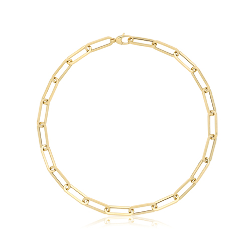 Gold Hollow Necklet
