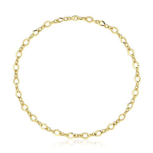 Gold Hollow Necklet
