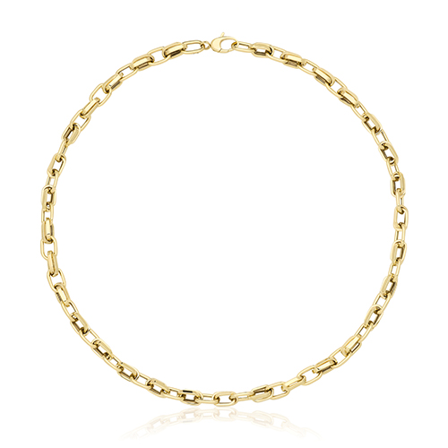 Gold Hollow Necklet