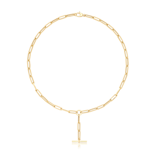 Gold Hollow Necklet