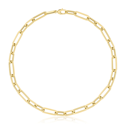 Gold Hollow Necklet