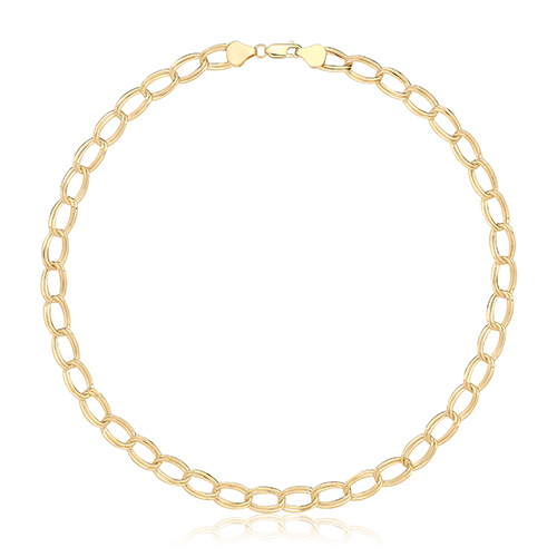 Gold Double Curb Necklet