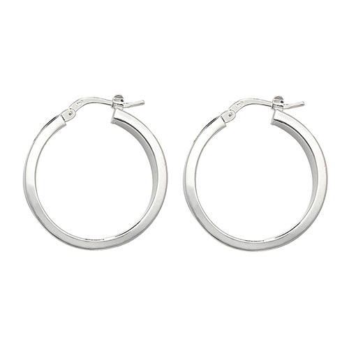 Plain Hoop Earrings