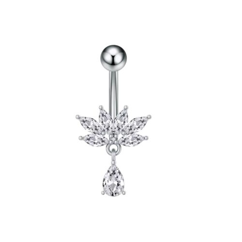 Lotus Charm Belly Bar
