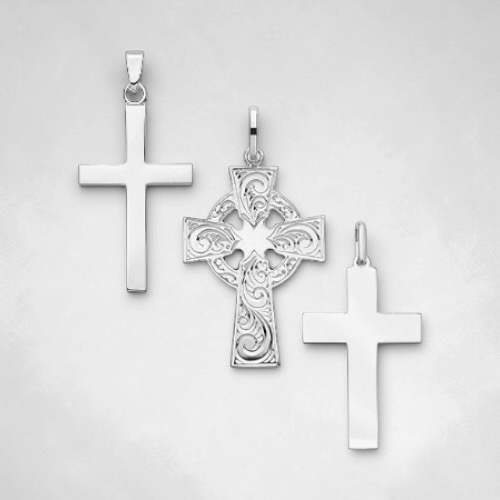 925 Silver Cross Pendant