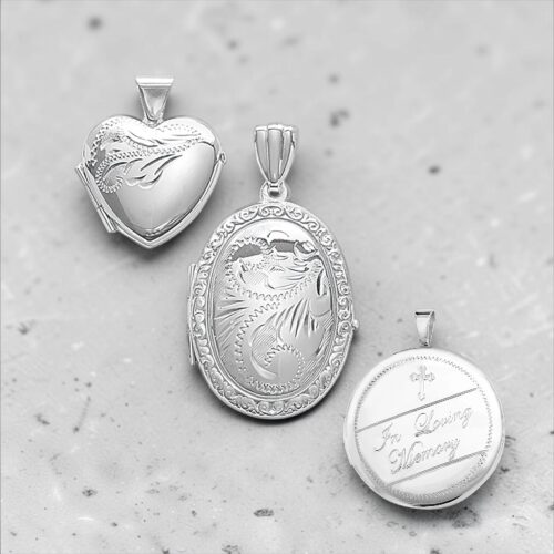 925 Sterling Silver Lockets