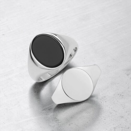 925 Sterling Silver Signet Ring