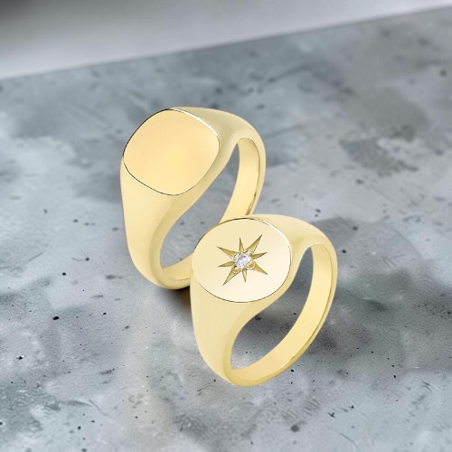 9ct gold Signet Ring