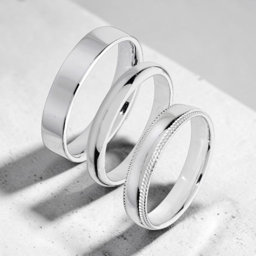 925 Sterling Silver Wedding Bands