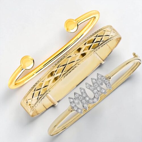 9ct Gold Bangles