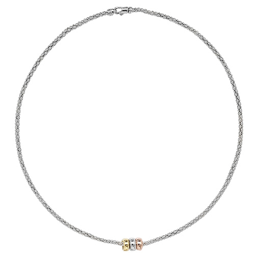 Gold Plated Rings Necklet Necklace