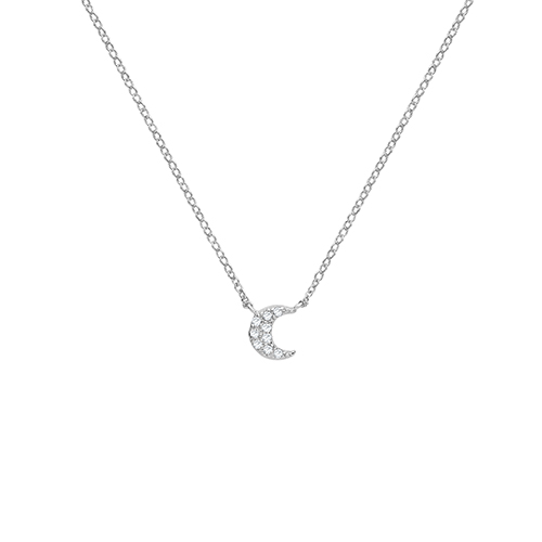 Moon Pendant Necklace