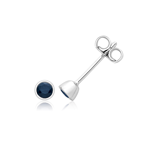 Solitaire Stud Earrings