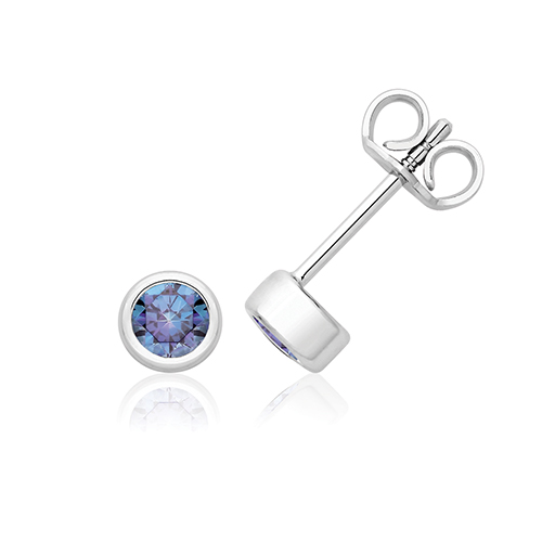 Alexandrite Stud