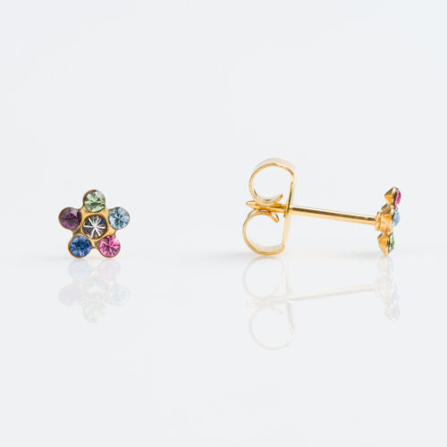 Daisy Rainbow Stud Earrings