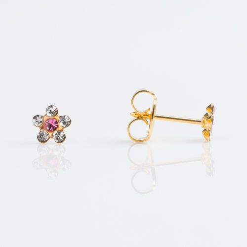 April Crystal Stud Earrings
