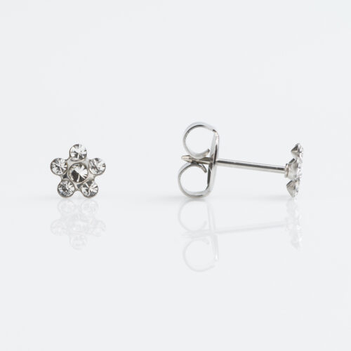 April Crystal Stud Earring