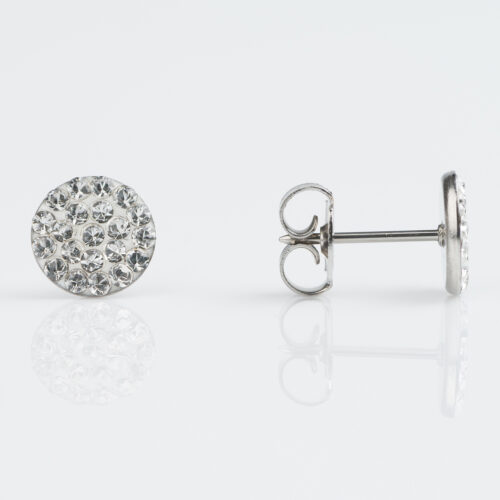 April Crystal Stud Earring