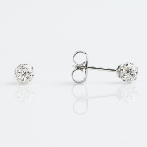 Fireball Crystal Stud Earring