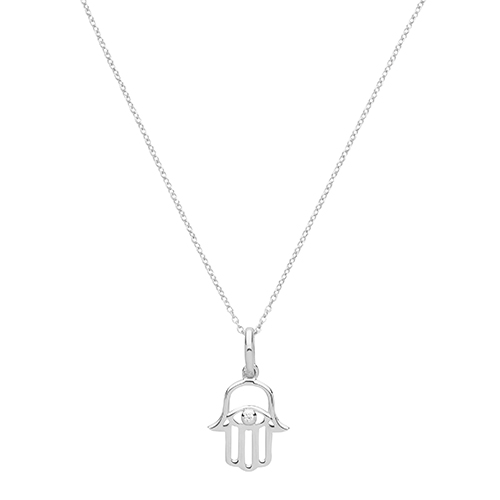 Hamsa Pendant Necklace