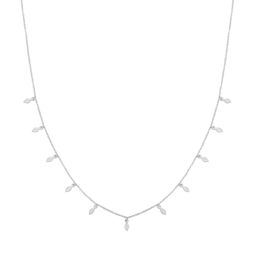 Rhodium Plated Necklace