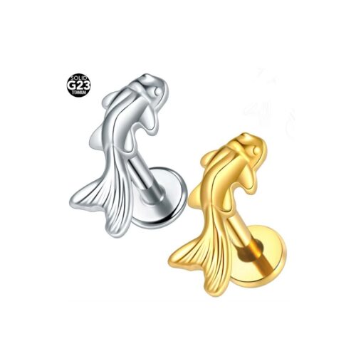 Koi Fish Labret Flatback