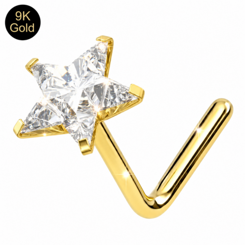 Star CZ Nose Stud