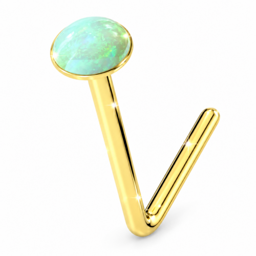 Opal Nose Stud