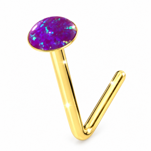Opal Nose Stud