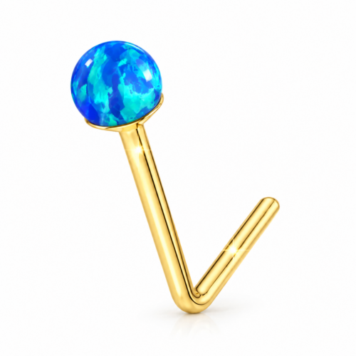 Opal Nose Stud