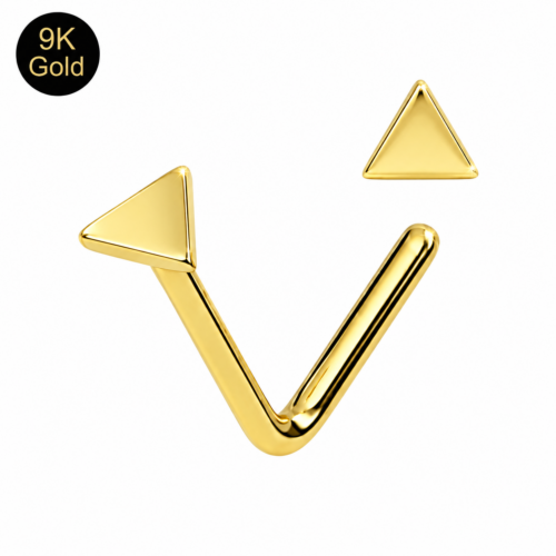 Triangle nose stud