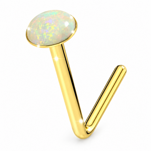 Opal Nose Stud