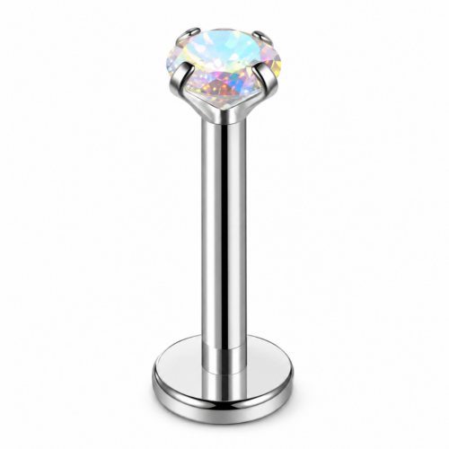 AB CZ Labret Flatback