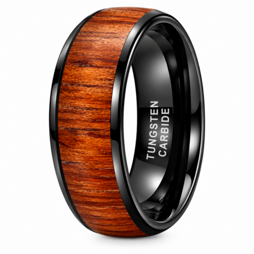 Black Tungsten Carbide Ring